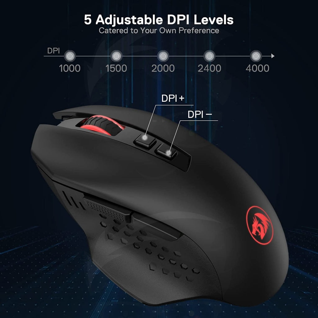 Redragon M656 Gainer Wireless Gaming Mouse Redragon M656 Gainer Wireless Gaming Mouse